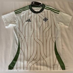 Adidas Norther Ireland National Team Soccer Jersey 2024/25 JD7423 Women’s Size.